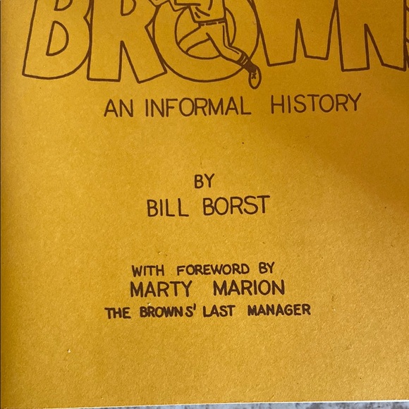 The St Louis Browns Baseball Book by Bill Borst (Signed) - Picture 2 of 4